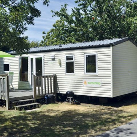 Mobilhome 8 personnes - Classic XL | 3 Ch. | 6/8 Pers. | Terrasse surélevée non couverte | Clim.