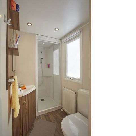 Mobilhome 8 personnes - Classic XL | 3 Ch. | 6/8 Pers. | Terrasse surélevée non couverte | Clim.
