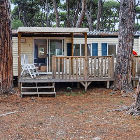 Mobilhome 8 personnes - Comfort XL | 3 Ch. | 6/8 Pers. | Terrasse Couverte | Clim.