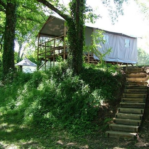 BUNGALOW 4 personnes - LODGE sur pilotis 32 m²