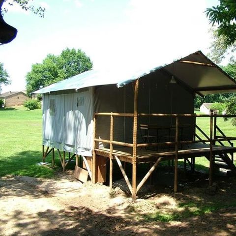 BUNGALOW 4 personnes - LODGE sur pilotis 32 m²