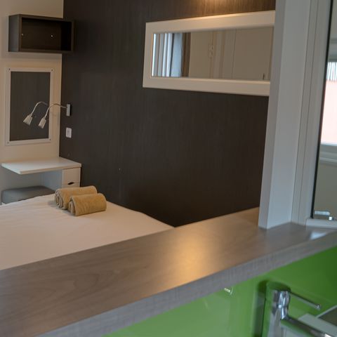 BUNGALOW 2 personnes - 08 - TAOS LUXE 1 CH 1 SDB - Bosquet