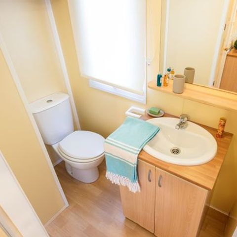 BUNGALOW 4 personnes - Mobil-home | Classic | 2 Ch. | 4 Pers. |* Terrasse surélevée *| 1 SDB | Clim.