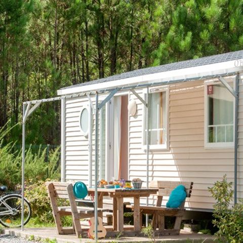 BUNGALOW 6 personnes - Comfort XL | 2 Ch. | 4/6 Pers. | Terrasse simple