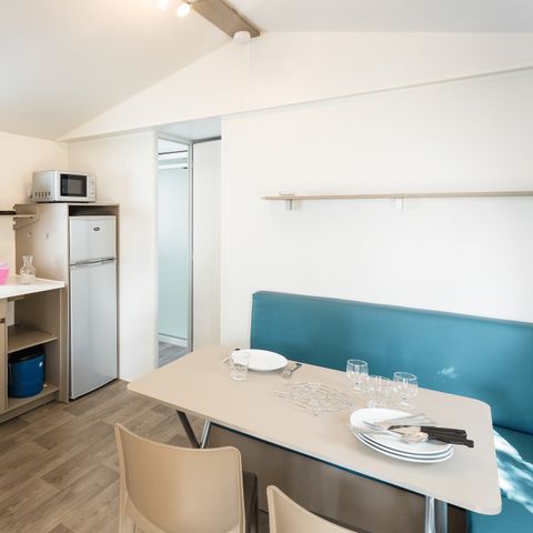 BUNGALOW 6 personnes - Comfort XL | 3 Ch. | 6 Pers. | Terrasse surélevée | Clim.