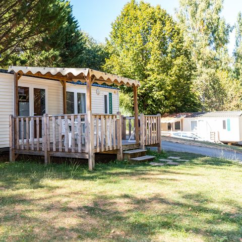 BUNGALOW 6 personnes - Classic | 2 Ch. | 4/6 Pers. | Terrasse surélevée | Clim.