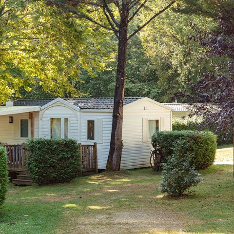 BUNGALOW 6 personnes - Mobil-home | Classic XL | 2 Ch. | 4/6 Pers. | Terrasse surélevée | Clim.
