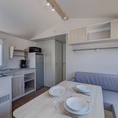 BUNGALOW 6 personnes - Mobil-home | Comfort | 2 Ch. | 4/6 Pers. | Terrasse simple