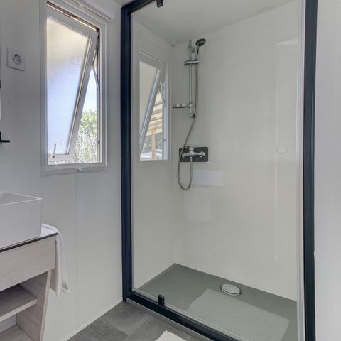 BUNGALOW 6 personnes - Mobil-home | Premium Azure | 2 Ch. | 4/6 Pers. | Terrasse surélevée | Clim.