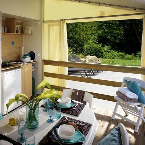 BUNGALOW 4 personnes - Tit'home Toilé, sans sanitaires