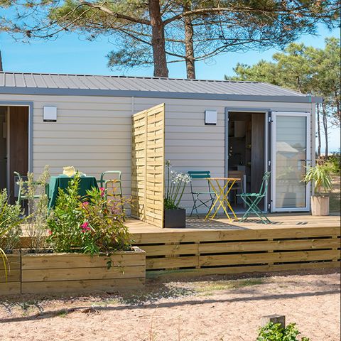 BUNGALOW 2 personnes - Mobil Home - Studio 1 chambre 2 pers.