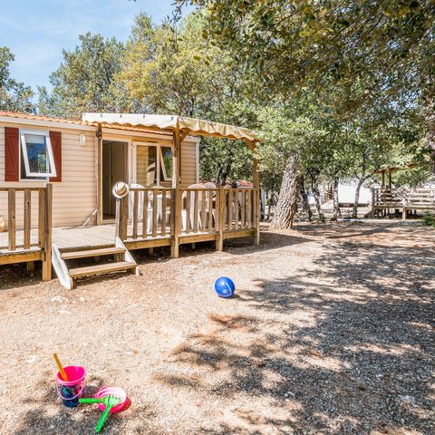 BUNGALOW 6 personnes - Classic | 3 Ch. | 6 Pers. | Terrasse surélevée | Clim.