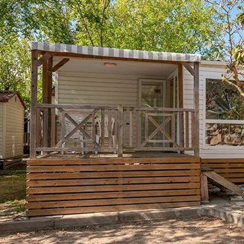 BUNGALOW 4 personnes - Mobil-home | Classic | 2 Ch. | 4 Pers. | Terrasse simple | Clim.