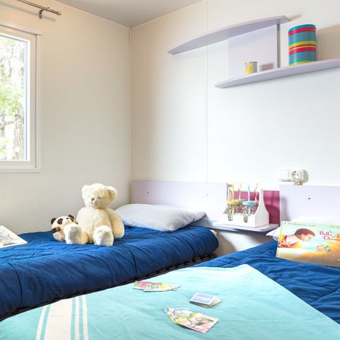 BUNGALOW 6 personnes - Classic | 2 Ch. | 4/6 Pers. | Terrasse simple