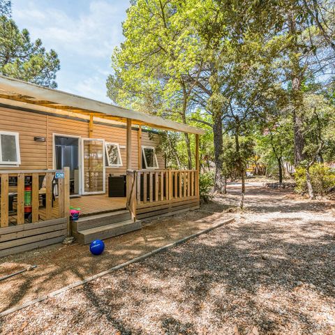 Mobilhome 6 personnes - Mobil-home | Premium Exclusive | 3 Ch. | 6 Pers. | Terrasse Lounge | Clim. | TV