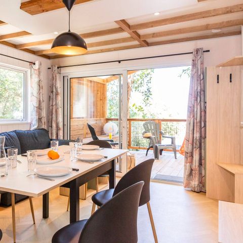 BUNGALOW 6 personnes - Chalet | Ultimate Plus | 3 Ch. | 6 Pers. | Clim. | TV