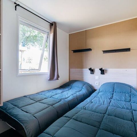 BUNGALOW 4 personnes - Mobil-home | Premium Exclusive | 2 Ch. | 4 Pers. | Terrasse Lounge | Clim. | TV
