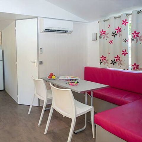 BUNGALOW 4 personnes - Mobil-home | Comfort | 2 Ch. | 4 Pers. | Terrasse simple | Clim.
