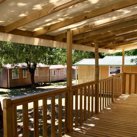 BUNGALOW 4 personnes - LOGGIA PREMIUM 40m²