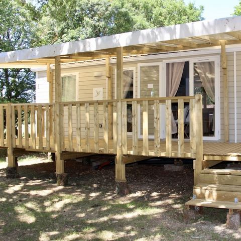 BUNGALOW 4 personnes - LOGGIA PREMIUM 40m²