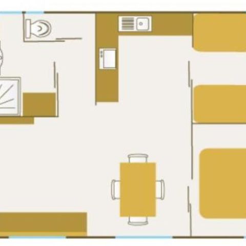 CHALET 5 personnes - CONFORT CERISIER