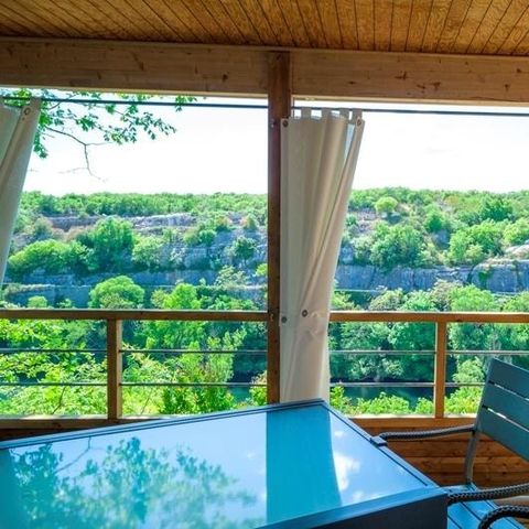 CHALET 5 personnes - Premium Les Suites des Gorges 2ch - CLIM + TV + LV + SPA + (SH)