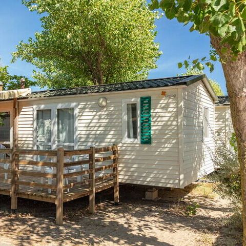 Mobilhome 6 personnes - Mobil-home | Comfort | 3 Ch. | 6 Pers. | Terrasse surélevée | Clim.