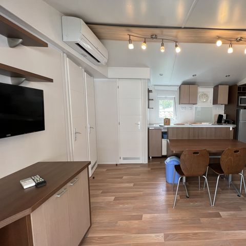 BUNGALOW 5 personnes - 3 chambres - CLIM - TV