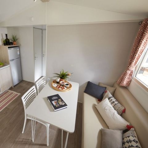 BUNGALOW 6 personnes - Mobil-home Homair Vacances au camping St Aygulf-Plage Comfort | 3 Ch. | 6 Pers. | Terrasse simple | Clim.