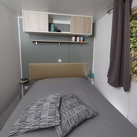 BUNGALOW 6 personnes - Mobil-home Homair Vacances au camping St Aygulf-Plage Comfort | 3 Ch. | 6 Pers. | Terrasse simple | Clim.