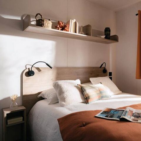 Mobilhome 6 personnes - Premium | 3 Ch. | 6 Pers. | Terrasse Lounge | Clim. | TV