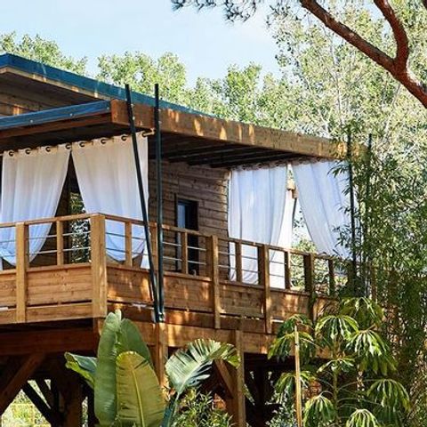 BUNGALOW 5 personnes - Lodge sur pilotis - Kabane 2/5