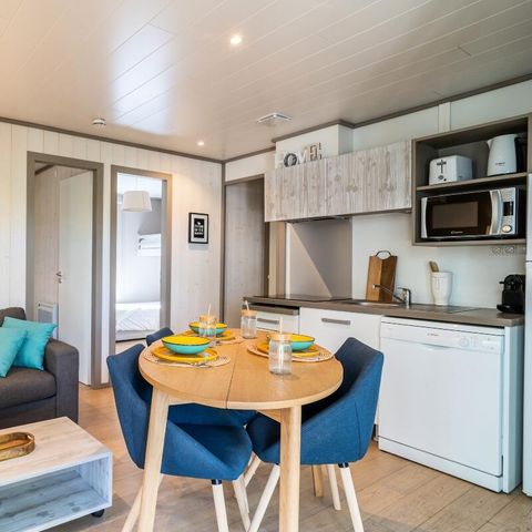 BUNGALOW 5 personnes - Lodge Kabane sur Pilotis 3 Pièces