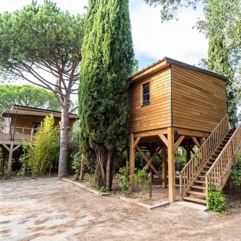 BUNGALOW 6 personnes - Kabane sur pilotis 4 Pièces