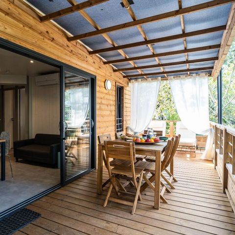 BUNGALOW 6 personnes - Kabane sur pilotis 4 Pièces