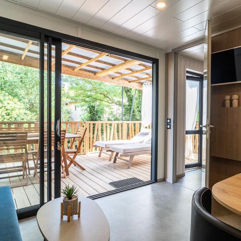 BUNGALOW 4 personnes - Lodge Kabane sur Pilotis 3 Pièces