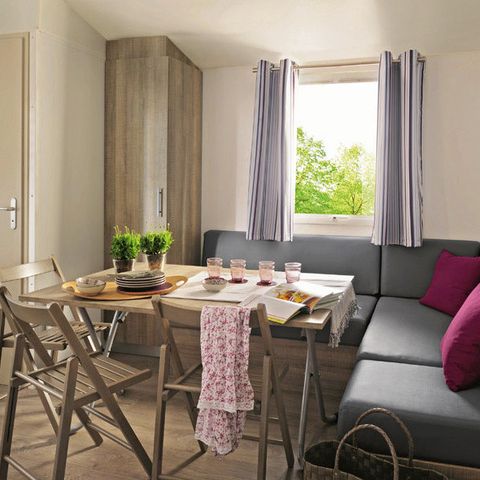 BUNGALOW 6 personnes - Les Peupliers 4 Pièces 6 Personnes Climatisé + TV