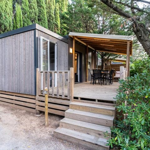 Mobilhome 6 personnes - Cottage 4 Pièces 6 Personnes Climatisé + TV