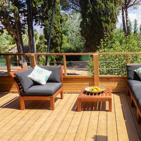 CHALET 5 personnes - Lodge Kabane 2 chambres & 1 Salle d'eau, 5 pers.
