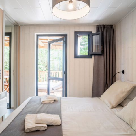 BUNGALOW 4 personnes - Lodge Kabane 2 chambres,2 SDB, 4 pers.