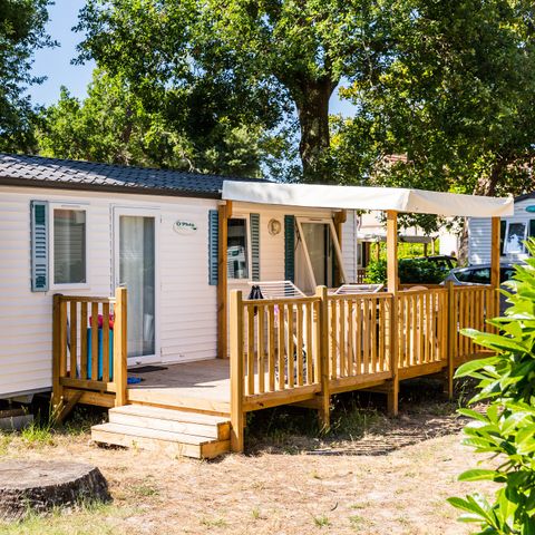 BUNGALOW 6 personnes -  Comfort XL | 2 Ch. | 4/6 Pers. | Terrasse surélevée | Clim.