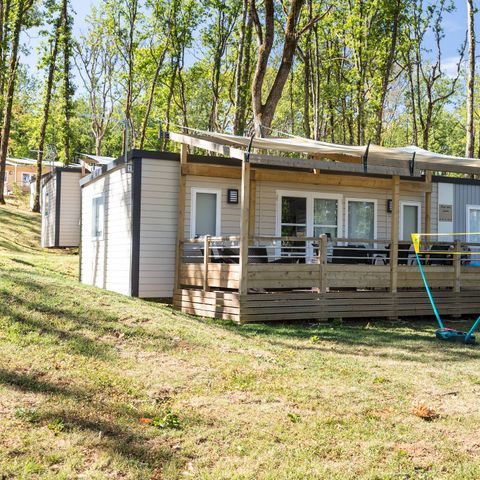 BUNGALOW 8 personnes - Premium | 3 Ch. | 6/8 Pers. | Terrasse surélevée | Clim.