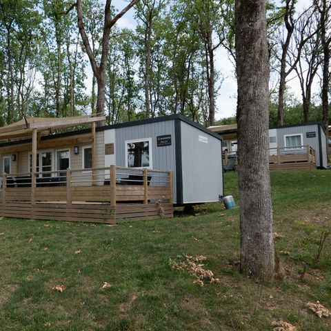 BUNGALOW 8 personnes - Premium | 3 Ch. | 6/8 Pers. | Terrasse surélevée | Clim.