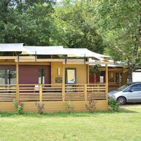 BUNGALOW 6 personnes - Ultimate | 3 Ch. | 6 Pers. | Terrasse Lounge | 2 SDB | Clim. | TV