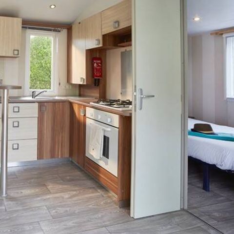 BUNGALOW 8 personnes - Classic | 3 Ch. | 6/8 Pers. | Terrasse surélevée | Clim.