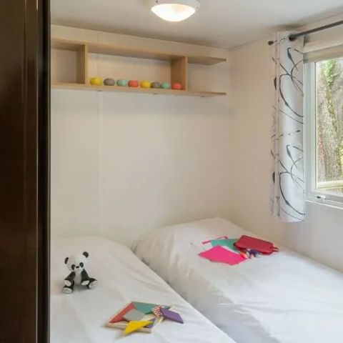 Mobilhome 6 personnes - Premium 3 chambres 2 salles de bain Lounge