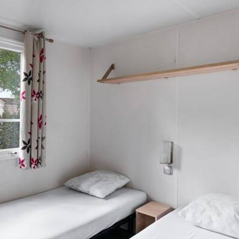 BUNGALOW 8 personnes - Mobil-home | Comfort | 3 Ch. | 6/8 Pers. | Terrasse surélevée non couverte