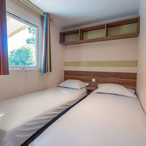 Mobilhome 4 personnes - Mobil-home | Classic | 2 Ch. | 4 Pers. | Terrasse surélevée | TV