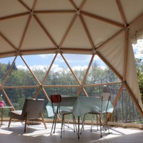HÉBERGEMENT INSOLITE 4 personnes - Dome, sans saniaires