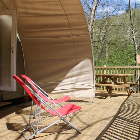 BUNGALOW TOILÉ 4 personnes - COCOSWEET sans sanitaires